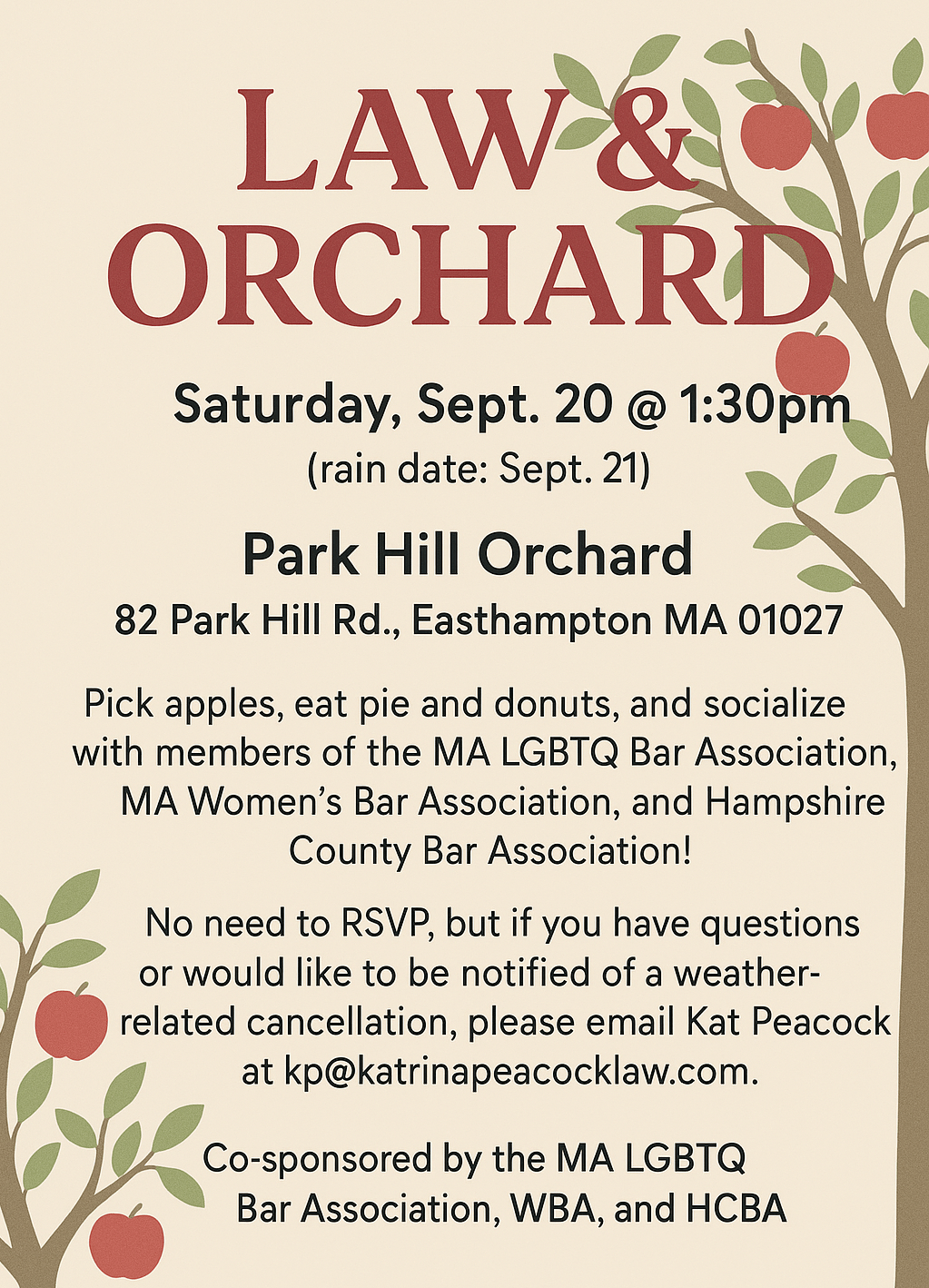 law and orchard flyer